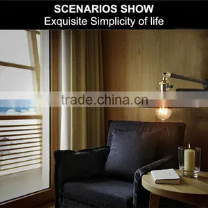 Wall Light Antique Retro Black Adjustable Wall Lamp Led With A19 Light Bulb Interior Wall Led Light thumbnail-2
