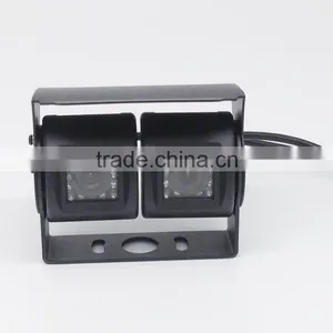Dual Lens Outside Car Rear View Camera Dual Double Camera thumbnail-1