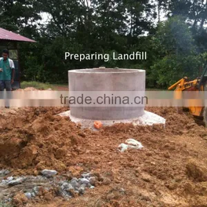 China Brand Puxin Easy to Maintain Household 4m3 Biogas Anaerobic Digester thumbnail-2