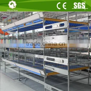 Poultry Farm Use Steel Structure for Battery Broiler Chicken Coop thumbnail-4