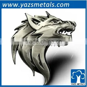 Wholesale Brown Wolf Badge Autobot Car thumbnail-1