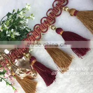 2015 New Fringe 2 Colours Fringes With Golden Crystal for Curtains thumbnail-5
