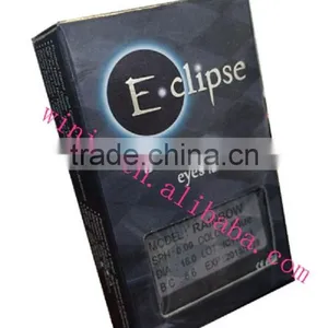 Wholesale Korea Eclipse Rainbow Brown Color Mix/blue Contact Lenses/price Colored Contact Lenses thumbnail-4