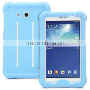For Galaxy Tab 4 Lite 7.0 T116 Silicone Rugged Cover Case for Samsung Galaxy Tab 3 Lite 7.0 SM-T110/T111 Tab E 7 Inch Case thumbnail-1