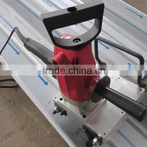 Joint-Hidden Galvanized Automatic Standing Seam Roofing Sheet Roll Forming Machine thumbnail-3