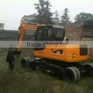 Earthmoving Machinery 8 Ton Excavator Construction Long Reach Excavators thumbnail-3
