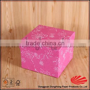 Different Sizes of Red Nested Luxury Jewelry Box thumbnail-2