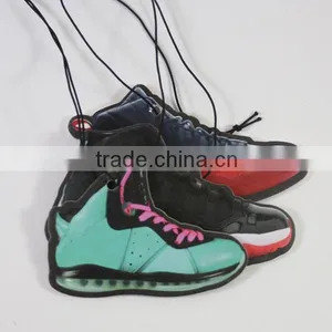 Guangzhou Manufacturer Shoes Shape Making Hanging Paper Car Air Freshener thumbnail-2