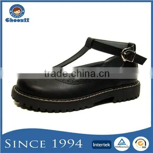 DR14S-G029-7 Shoe Girl 31-36 Formal Black Back to School Student Children Shoes thumbnail-1