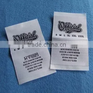 Garment Woven Damask Care Label thumbnail-1