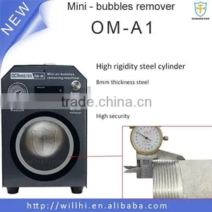 Easy Operating Mini LCD Air Bubbles Remover Machine OM-A1 With Built-in Autoclave thumbnail-3