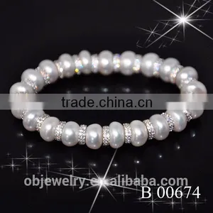 2015 Wholesale Elegant Pearl Bracelet thumbnail-1
