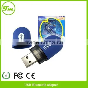 USB Wireless Bluetooth Dongle Adapter for Laptop Desktop Tablet Computer - BLUE thumbnail-1