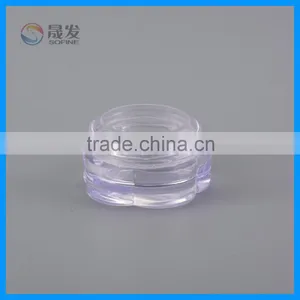 Clear as Small Cosmetic Jar thumbnail-1