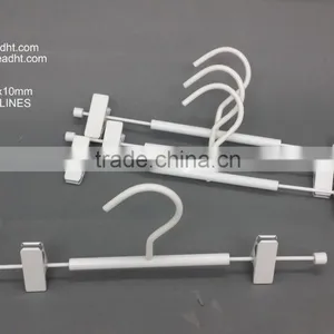 The HEAD Metal Hanger ,plastic Plated One Bar Clips Hanger for Pants Simple Hanger Best Price thumbnail-5