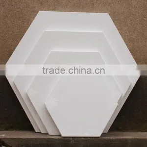 Cotton Round Stretched Canvas thumbnail-4