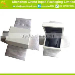White Color Glossing Lacquer Finishing Luxury Wooden Watch Box thumbnail-1