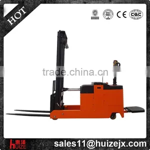 Standing Battery Electric Operated Counter Balanced Forklift Stacker thumbnail-1