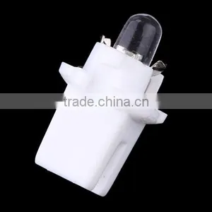 T5 B8.5D Car LED Indicator Light Gauge Speedo Dashboard Side Interior Lamp Bulb White thumbnail-4