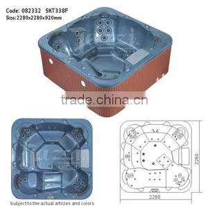Jazzi Hydro Spa Massage Spa Outdoor Spa SKT 338F thumbnail-3