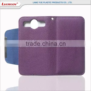 Universal Wallet Litchi Pattern Leather Phone Case Cover With Metal Clip for Huawei Honor Mate Lite Max 6 7 y6 p8 p9 thumbnail-4