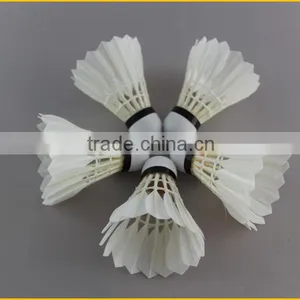 Super High Quality Class A Goose Feather Shuttlecock Badminton for Tournament thumbnail-2