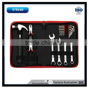 16pcs Pliers, Hammer, Combination Wrench, Practical Hand Tool Set thumbnail-1