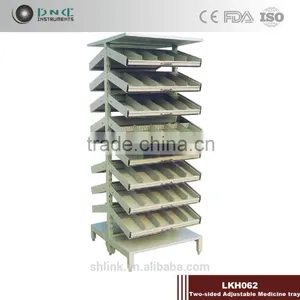LKH062 Medical Two-sided Adjustable Medicine Tray thumbnail-1