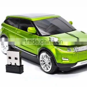 Best Christmas Gift Car Shape Mouse Wireless Usb Charging for Computer and Laptop thumbnail-4