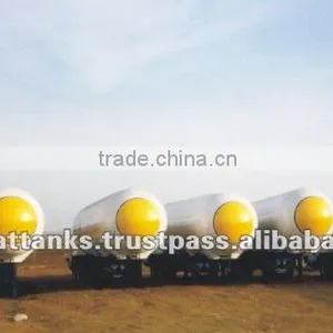 Lpg Semi Trailer Road Tanker thumbnail-1