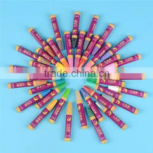 Hot Sale Fancy Mini Kids Wax Crayon Set 36 Colors, Custom Multi Color Stackable Wax Crayon for Kids thumbnail-5