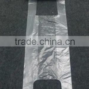 100% Virgin HDPE/LDPE Plastic T-shirt Bags for Shopping Packing thumbnail-1
