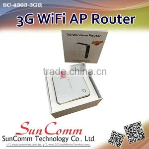 SunComm SC-4363-3GR Hot Sale Wiith Sim Card 3G WiFi AP Routers thumbnail-5
