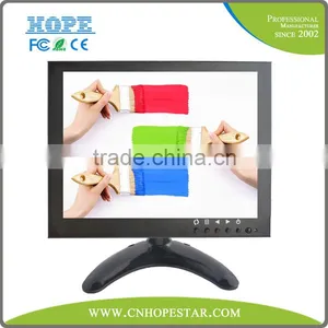 Square Size Wall Mount Desktop 8inch Wholesale 12 Volt dc Lcd Monitor thumbnail-3