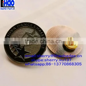Custom Metal Lapel Pin Badge/Gold Lapel Pin/ 3D Zinc Alloy Star Badge Lapel Pin thumbnail-6