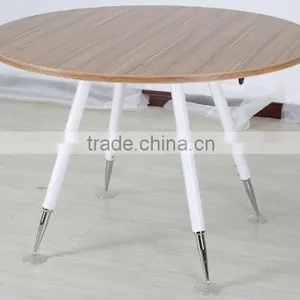 2014 New Wood Round Negotiation Table | Coffee Table - NT02 thumbnail-1