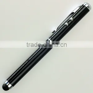 Brand New Conductive Stylus/Styli Touch PenW/ Laser Pointer+LED Flashlight For IPhone/iPad Mobilephone Tablets thumbnail-1