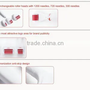 2016 Newest Titanium Alloy Steel Dermaroller Micro Derma Roller Price thumbnail-4