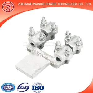 B Type Bolt Terminal Clamps for Double-bundle Conductor Substation Fittings thumbnail-1