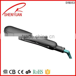 NEW Professional Hair Straightener Ceramic Coating Plate Flat Iron LED CE ROHS Approval Euro Market Wholesale Oem thumbnail-2