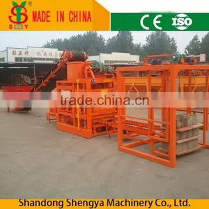 CE Certificate Shengya Brand Top Quality Automatic Concrete Block Moulding Machine Made in China thumbnail-2