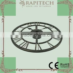 Indoor Outdoor Home Decorative Metal Wall Clock thumbnail-2