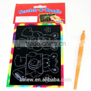 Wholesale High Quality Colorful Scratch Paper for Kids Supplier thumbnail-1