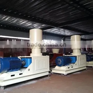 High Output Flat Die Biomass Pellet Mill for Wood Sawdusts thumbnail-6