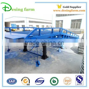 Heavy Duty Adjustable Mobile Container Loading Dock Ramp thumbnail-2
