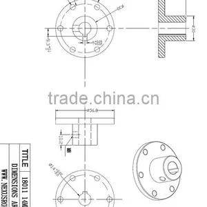 14mm Aluminum Key Hubs thumbnail-3