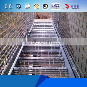 Stair Treads / Plain Type / I-shape Stainless Steel Bar / Serrated Bar Grating / Galvanized Serrated Grating thumbnail-5