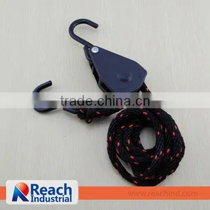 250lbs Solid Braided Polypropylene Ratchet Rope 3/8 thumbnail-1