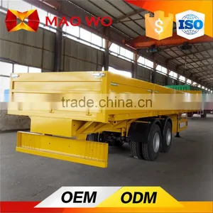 Spain OEM 18 to 80 Ton Bulk Cargo Side Wall Truck Trailer thumbnail-5