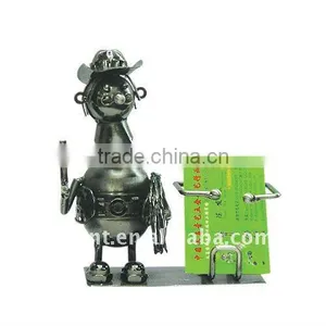 Metal Craft Figurine Pen Holder ZPXW-7090 thumbnail-1